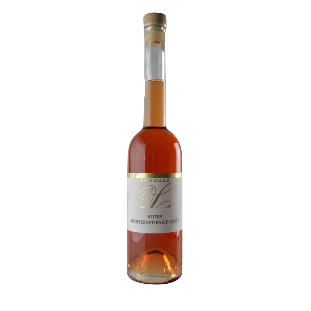 Roter Weinbergspfirsich-Likör 0,5 L