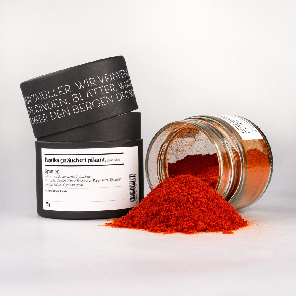 Gewürzmühle Paprika geräuchert, pikant