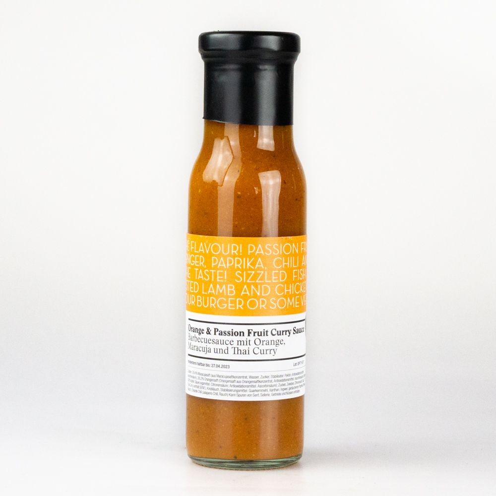 Gewürzmühle Orange & Passion Fruit Curry Sauce